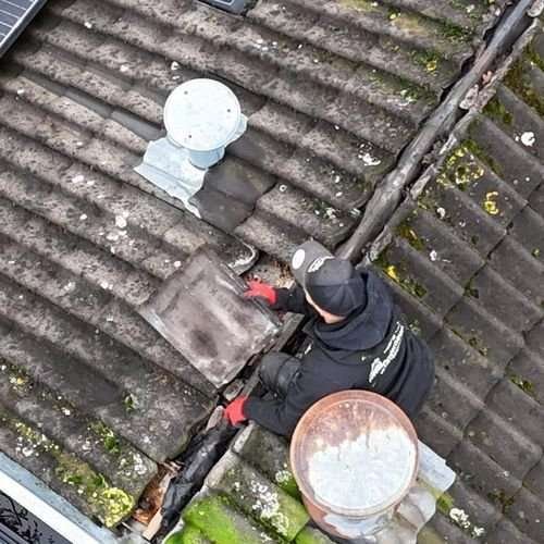 Een dakrenovatie bij oud pannendak in Nistelrode